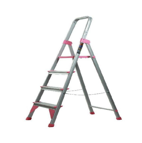 نردبان خانگی وفروشگاهی الوم پارس پله 3 تا 7پله مدل اطلس